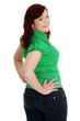 Photo: Portrait of a young happy woman Portrait of a young happy woman