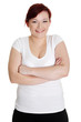 Photo: Portrait of a young happy woman Portrait of a young happy woman