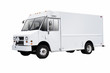 Photo: White Delivery Van on White White Delivery Van on White