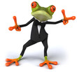 Grenouille et smoking