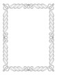 calligraphy ornamental decorative frame calligraphy ornamental decorative frame