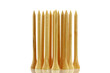 A group of Long Bamboo Golf tees (Big peg) 76mm