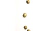 Olives falling in super slow motion