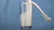 Video: Milk splashing in super slow motion on a glass Milk splashing in super slow motion on a glass