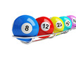 Illustration: lottery balls lottery balls
