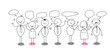Vector: business community vector cartoon business community vector cartoon
