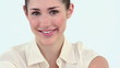 Young woman holding papers 