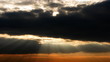 time lapse of storm clouds on a sunset.
