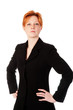 arrogant business woman isolated arrogant business woman isolated