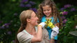 Video: Mother and daughter gardening Mother and daughter gardening