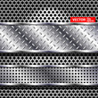 Abstract vector steel background