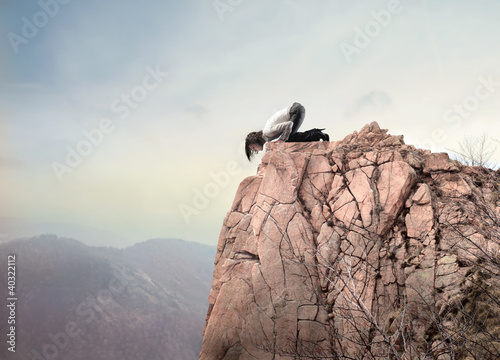 Foto: Dangerous position Dangerous position