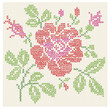Cross stitch rose Cross stitch rose