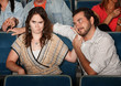 Photo: Annoyed Girlfriend In Theater Annoyed Girlfriend In Theater