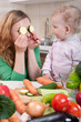 Vegetable salad preparation