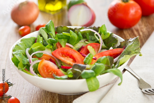 Photo: Fresh Vegetables Salad Fresh Vegetables Salad
