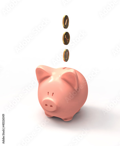Illustration: piggy bank piggy bank