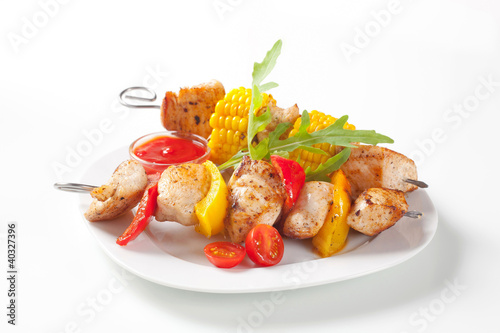 Photo: Shish kebabs Shish kebabs