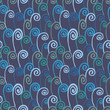 abstract seamless pattern with spirals
