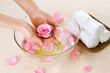 Hand Spa. Manicure concept