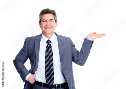 Photo: Handsome businessman. Handsome businessman.