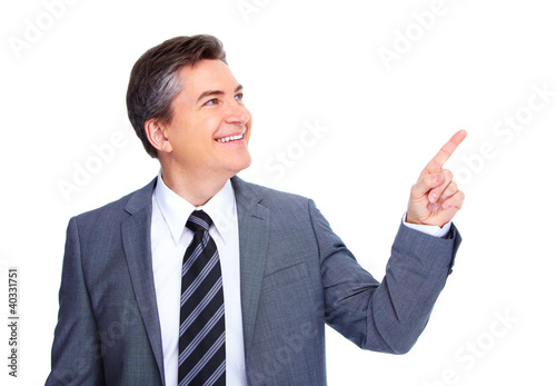 Photo: Handsome businessman. Handsome businessman.