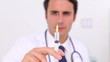Video: Smiling practitioner preparing a syringe Smiling practitioner preparing a syringe
