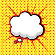 Vector: Speech Bubble in Pop-Art Style Speech Bubble in Pop-Art Style
