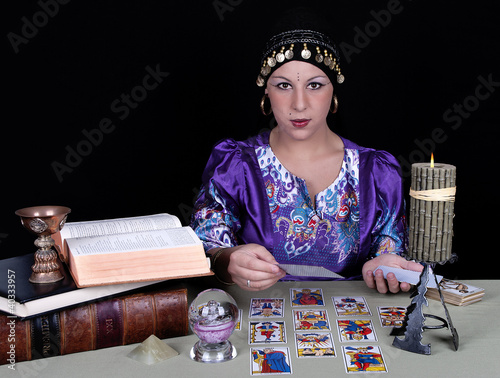 Photo: Gypsy fortune teller Gypsy fortune teller