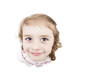 A happy little girl