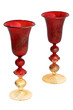 Calici in vetro di murano di venezia
