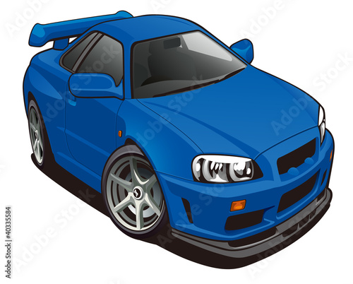 벡터 일러스트(편집용 파일):スポーツカー スポーツカー