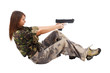 Woman soldiers