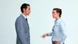 Co-workers arguing
