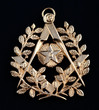 freemasonry golden medal