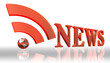 rss news logo word