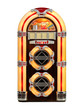 Retro Jukebox isolated