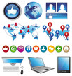 infographics social media design elements