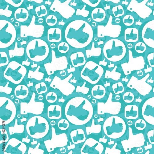 Vector: seamless pattern with like signs seamless pattern with like signs
