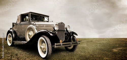 Foto: Retro car. Retro car.