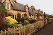 Beautiful, old, traditional Scottish houses