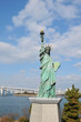 Tokyo, Japan - replica of the famous Statue of Liberty