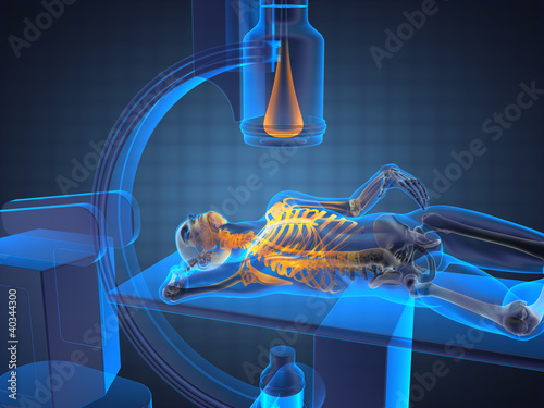 Illustration: x-ray examination made x-ray examination made