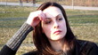 worried beautiful women