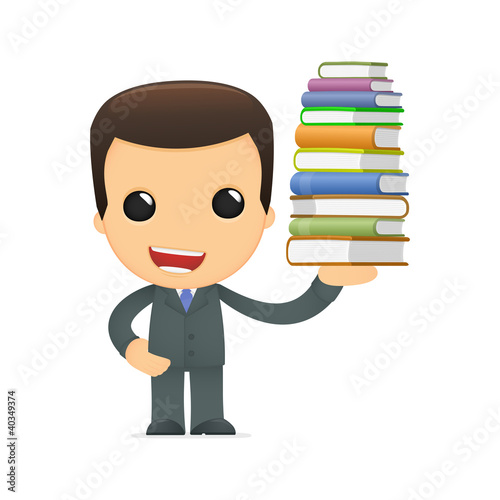 Vector: funny cartoon boss funny cartoon boss