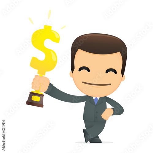 Vector: funny cartoon boss funny cartoon boss