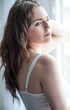 in the window