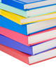 books isolated on white books isolated on white