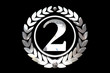 Lorbeerkranz Silber Platz 2