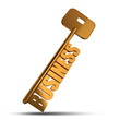 Business gold key